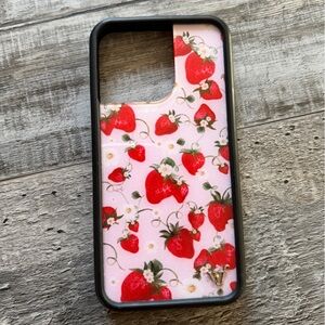 Wild flower strawberry iPhone 13 Pro case